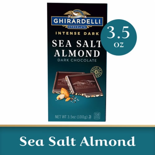 Ghirardelli Chocolate Covered Sea Salt Almonds 130g Bag Pralines & Gifting - Image 5